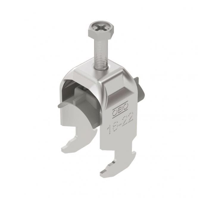 OBO BS-H1-K-22 ALU Bügelschelle 2056 16-22mm 1186416 (Inhalt 1 Stück)