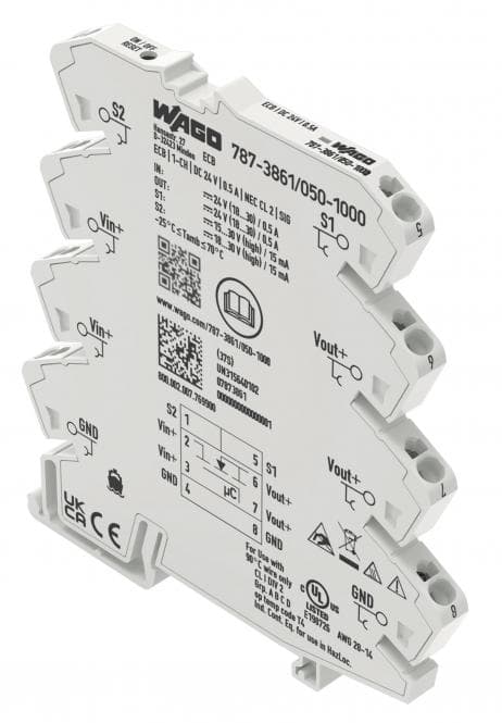 WAGO 787-3861/050-1000 Elektronischer Schutzschalter,1-kanalig