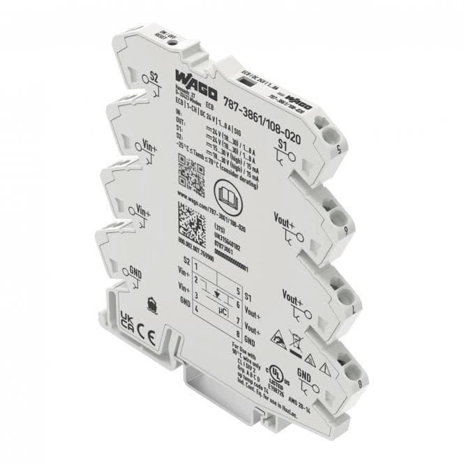 WAGO 787-3861/108-020 Elektronischer Schutzschalter,1-kanalig