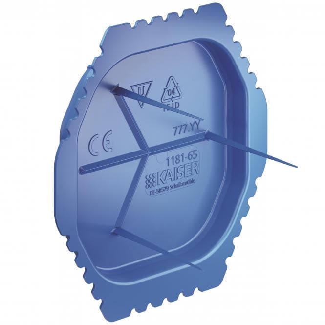 Kaiser UP Signaldeckel UP1 1181-65 f.Einbauöffnung d=60mm (Inhalt 50 Stück)