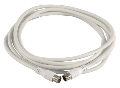 KATH Anschlusskabel 1,5m weiß ETG 15 0-2400MHz F-Quickstecker gerade