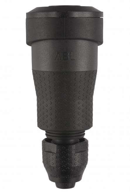 ABL Professional Kupplung 100000105 SCHUKO Elamid-2K schwarz sv IP54 Typ