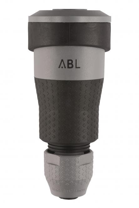 ABL Professional Kupplung 100000107 SCHUKO Elamid-2K grau sv IP54 Typ 1590