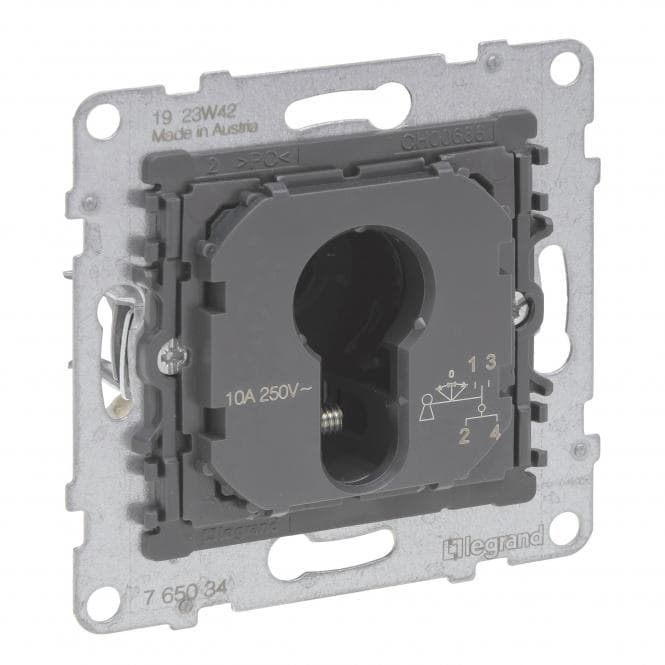 Legrand 765034 SEANO Einsatz Schlüssel-Jalousietaster