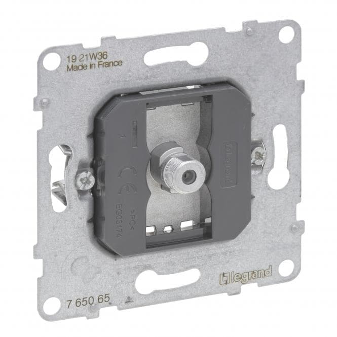 Legrand 765065 SEANO Einsatz Anschlussdose F-Type