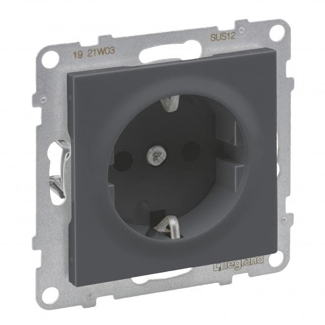 Legrand 765420 SEANO Schutzkontakt-Steckdose Steckklemmen