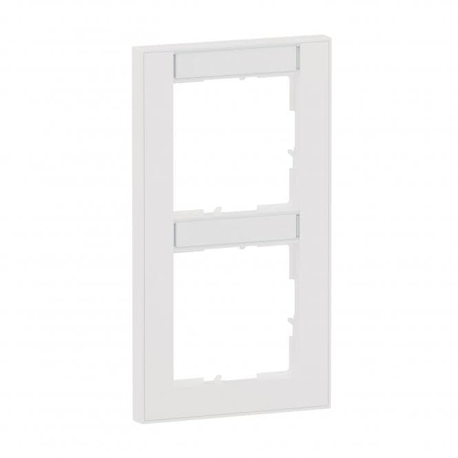 Legrand 765992 SEANO+2f Rahmen vertikal m.Beschriftungsfeld Farbausführung
