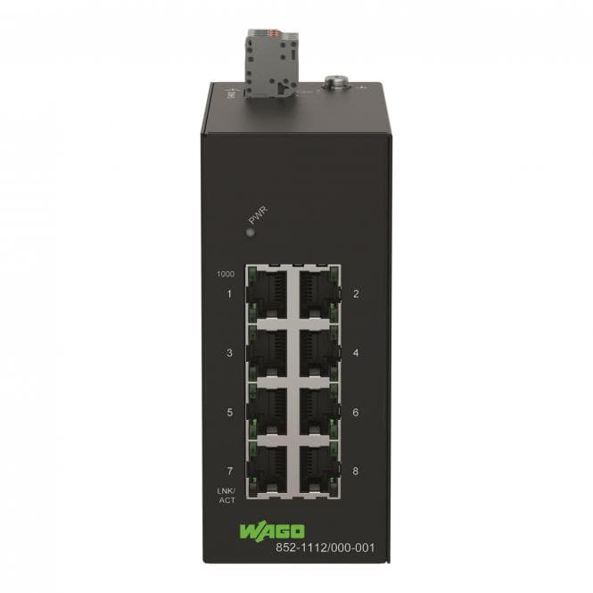 WAGO 852-1112/000-001 Industrial-ECO-Switch 8 Ports 1000Base-T