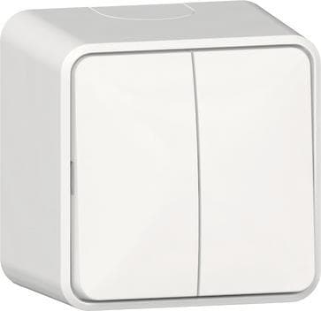 GIRA 310513 Wippschalter Serien AP Reinweiß