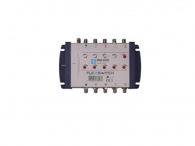WISI FLEXSWITCH Linienverst. DXA0505 für Multischalterkaskaden 4xSAT