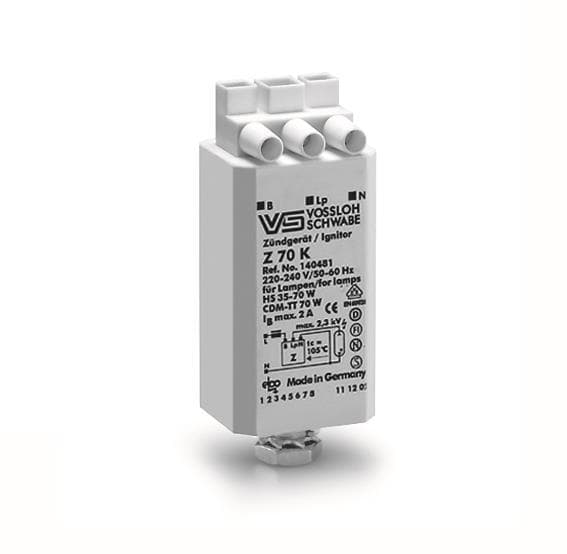 VOSS Elektr. Zündgerät Z70K 140481 f. HS 35/50/70W