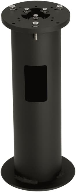 ALBERT Erdeinbausockel schwarz 690010 Einbautiefe 400mm