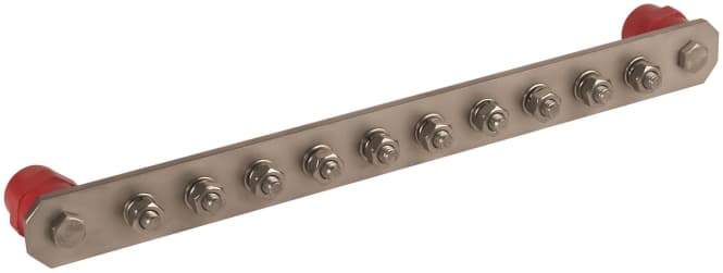 DEHN Pot.Ausgleichsschiene 10POL. 472219 Niro Anschluss bis 10