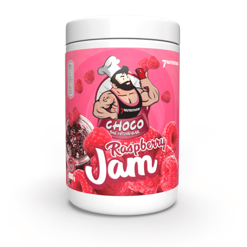 Zdrowa Żywność Frużelina 7Nutrition Jam 1000g Malinowy