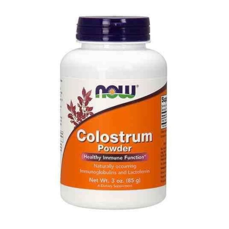 Wsparcie Odporności Kolostrum Now Foods Colostrum 1250mg Powder 85g