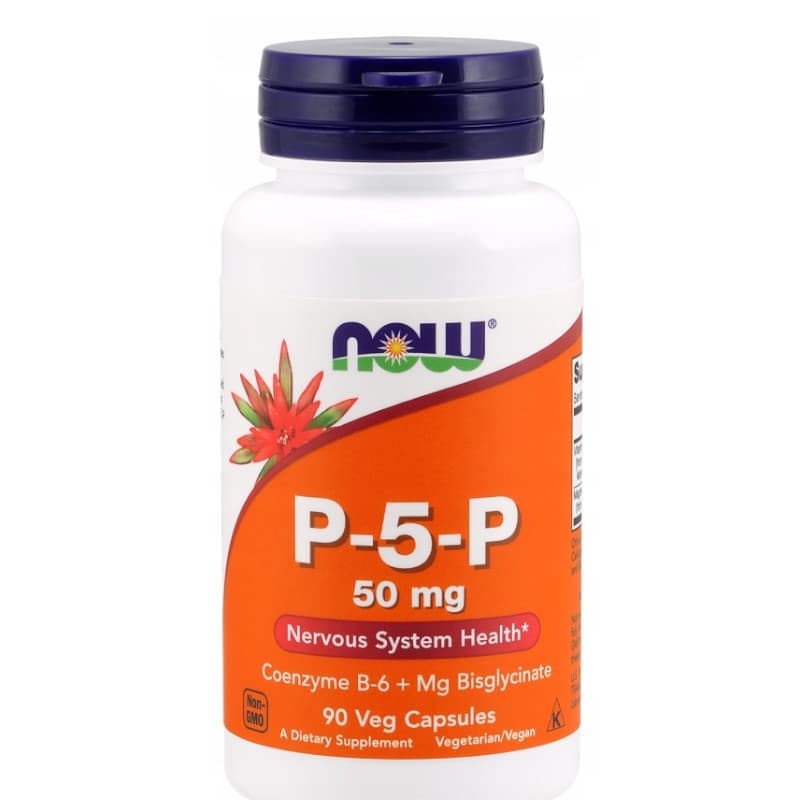 Witaminy B Now Foods P-5-P 50 mg 90kaps
