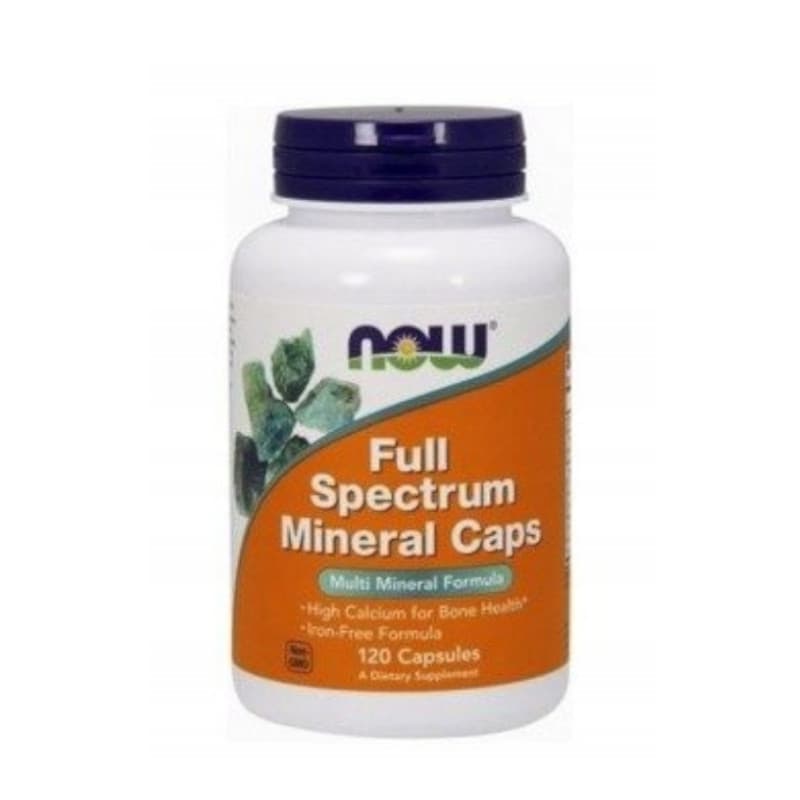 Minerały Mieszanka Now Foods Full Spectrum Minerals 120kaps