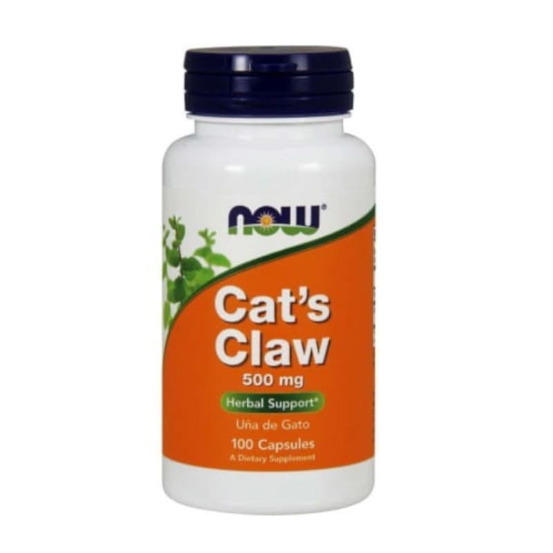Wsparcie Odporności Koci Pazur Now Foods Cat's Claw 500mg 100vkaps