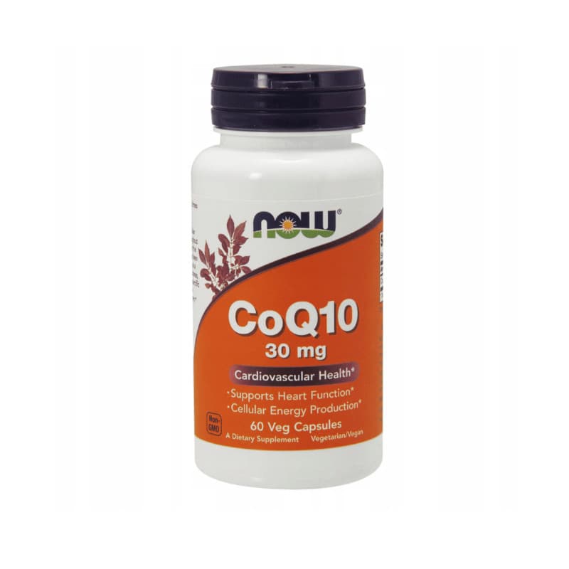 Zdrowe Serce Koenzym Q10 Now Foods CoQ10 30mg 60kaps