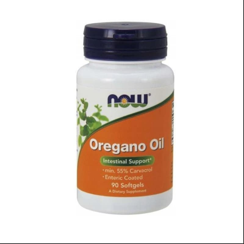 Wsparcie Odporności Olej z Oregano Now Foods Oregano Oil Enteric 90kaps