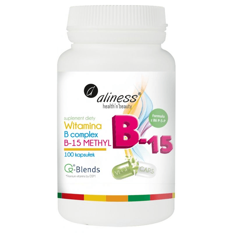 Witaminy B Aliness Vit B15 100kaps