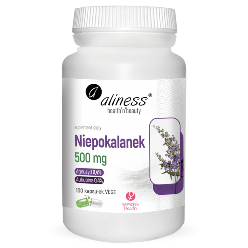 Kobieca Kondycja Niepokalanek Pospolity Aliness Niepokalanek 500mg 100kaps