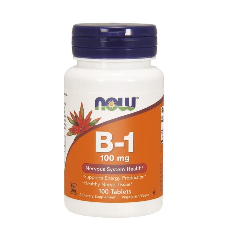 Witaminy B Now Foods B-1 100mg 100tab