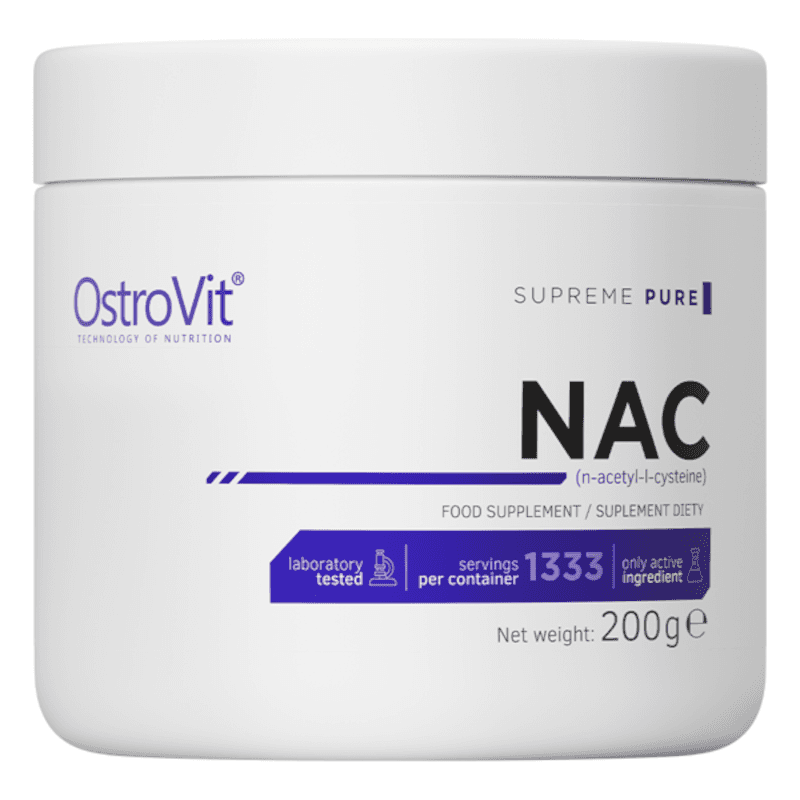 Aminokwasy N-acetyl-L-cysteina Ostrovit NAC Pure 200g