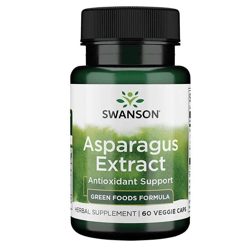 Antyoksydanty Ekstrakt ze Szparagów Swanson Asparagus Extract 60kaps