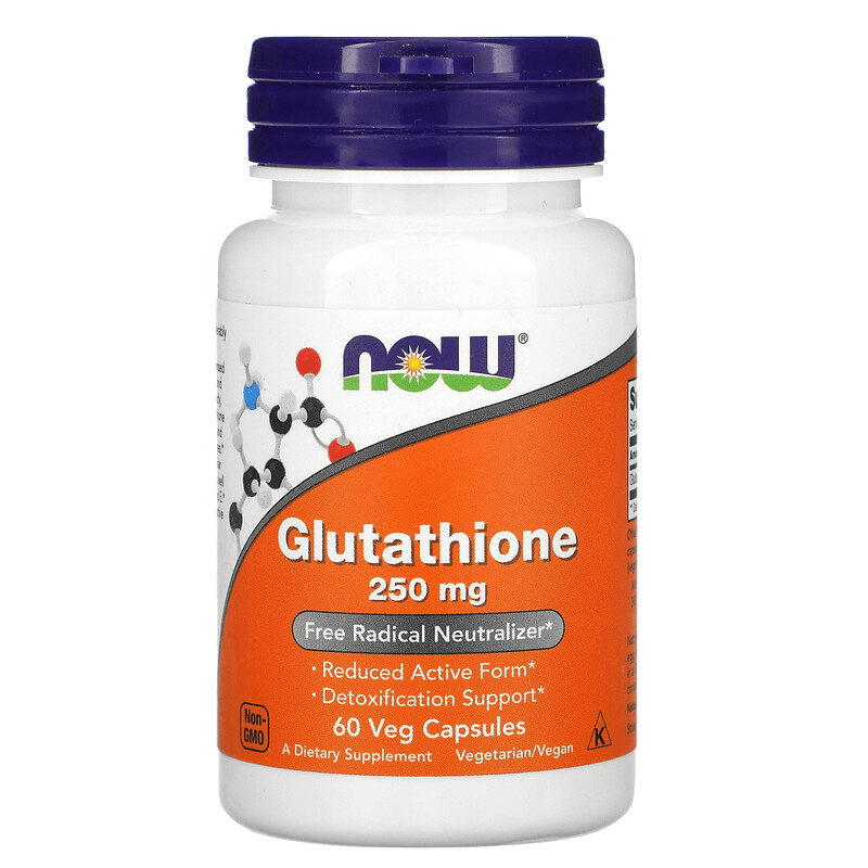 Detoks Glutation Now Foods Glutathione 250mg 60vkaps