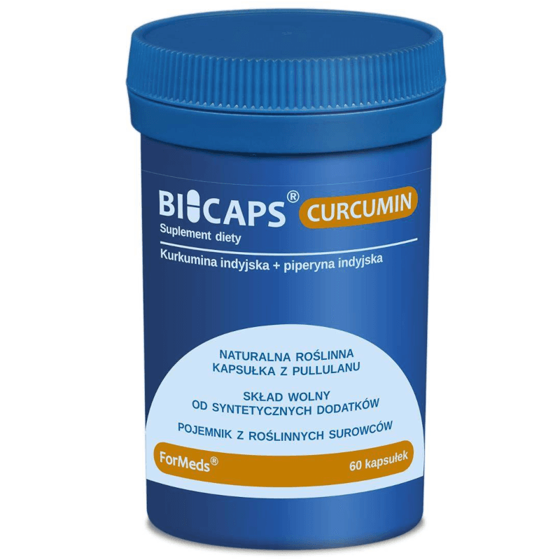 Wsparcie Odporności Kurkumina Formeds Bicaps Curcumin 60kaps