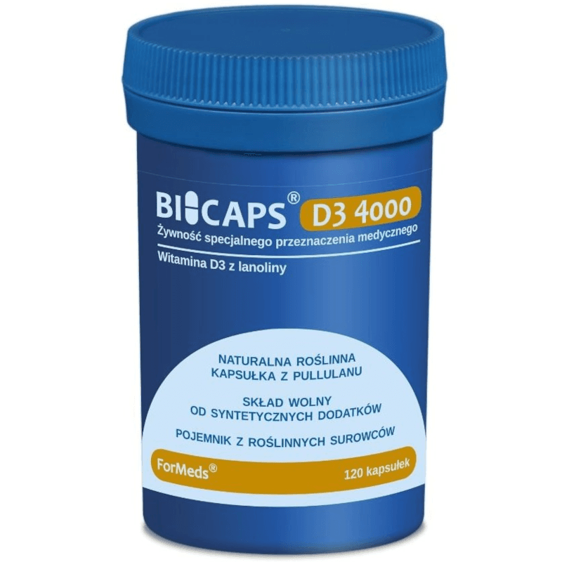 Witaminy D Formeds Bicaps D3 4000IU 120kaps