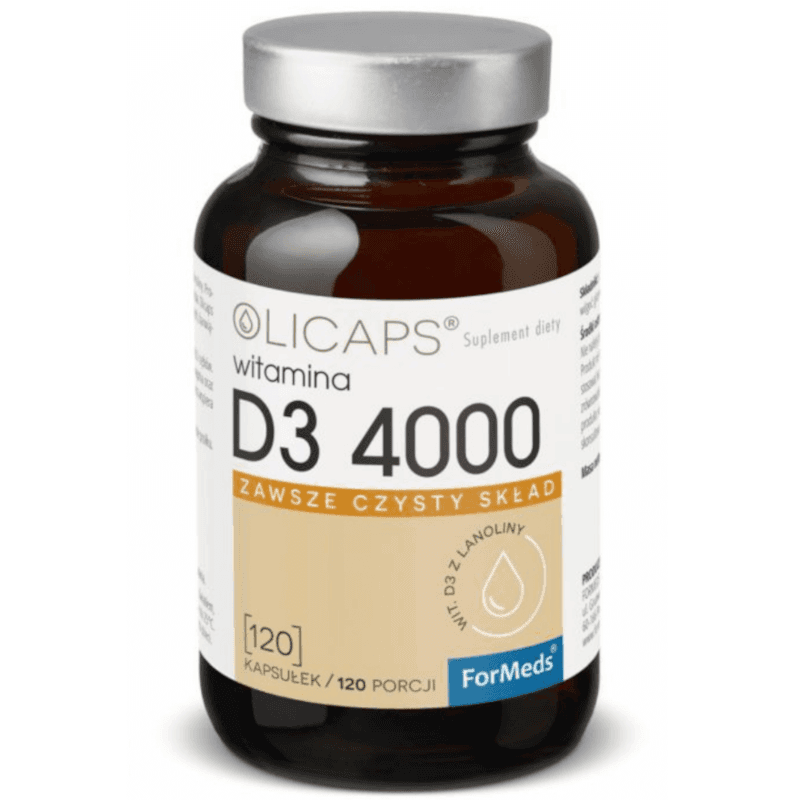 Witaminy D Formeds Olicaps D3 4000IU 120kaps