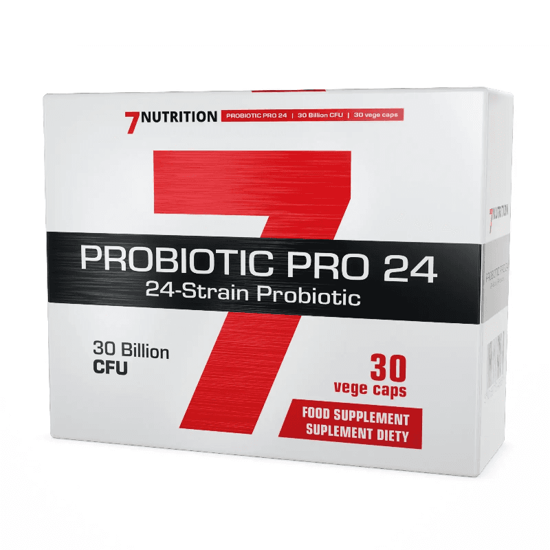 Wsparcie Jelit Probiotyki 7Nutrition Probiotic Pro 24 30kaps