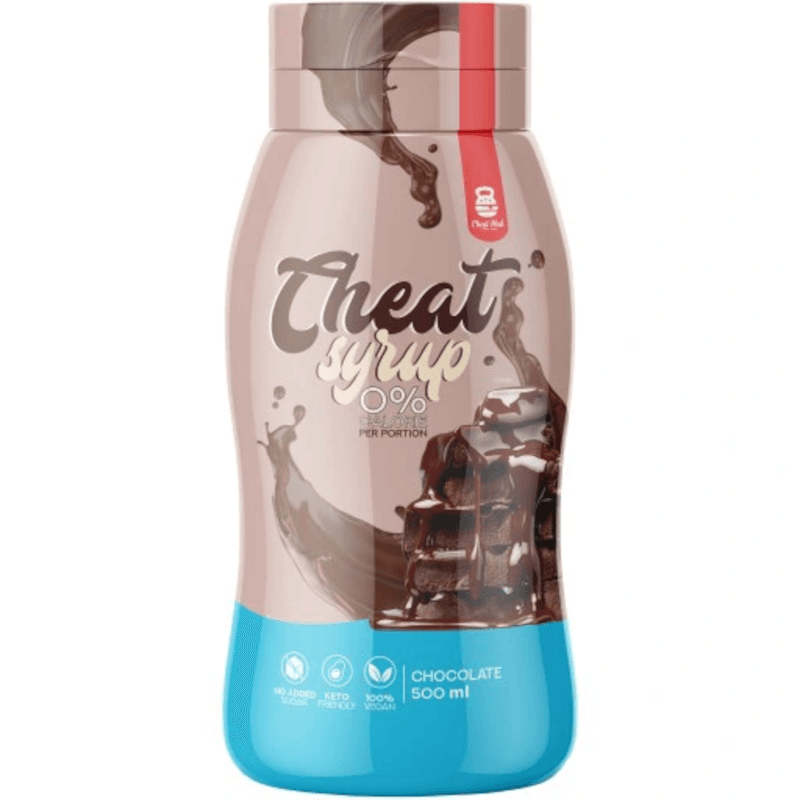 Sos bez kalorii Słodki Cheat Meal Syrup 0% 500ml Czekoladowy