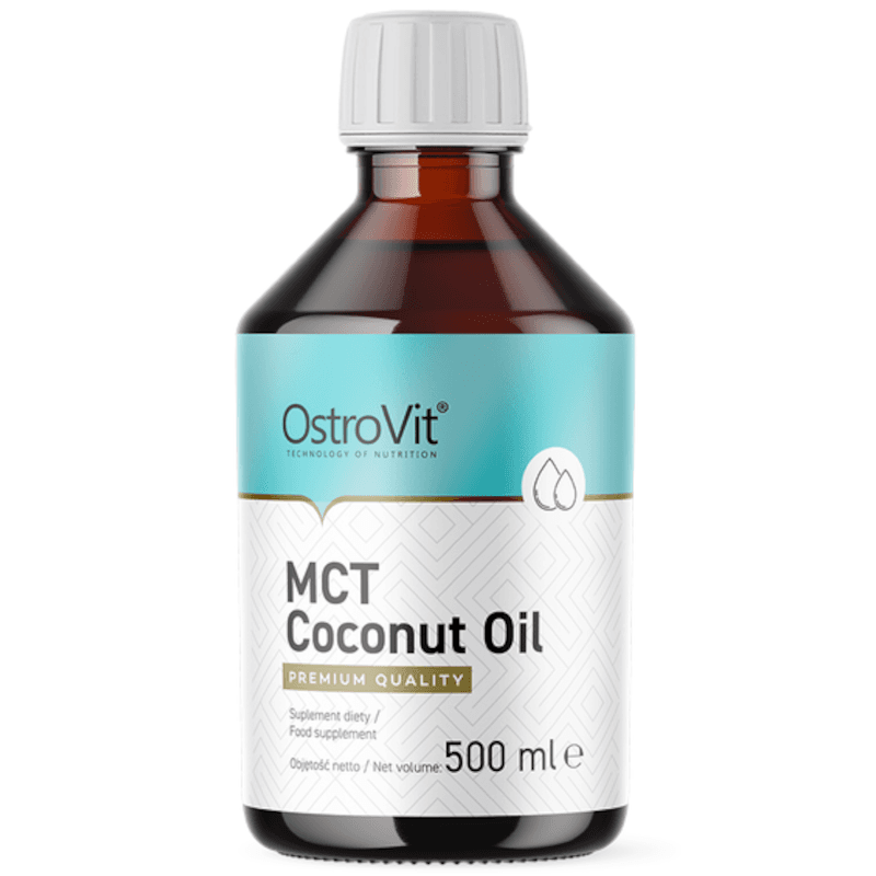Zdrowe Tłuszcze Olej MCT Ostrovit MCT Coconut Oil 500ml