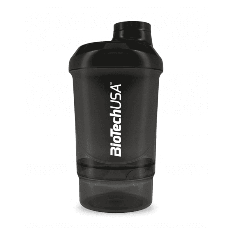 Akcesoria Shaker BioTechUSA Wave+ Nano 300ml+ 150ml Czarny