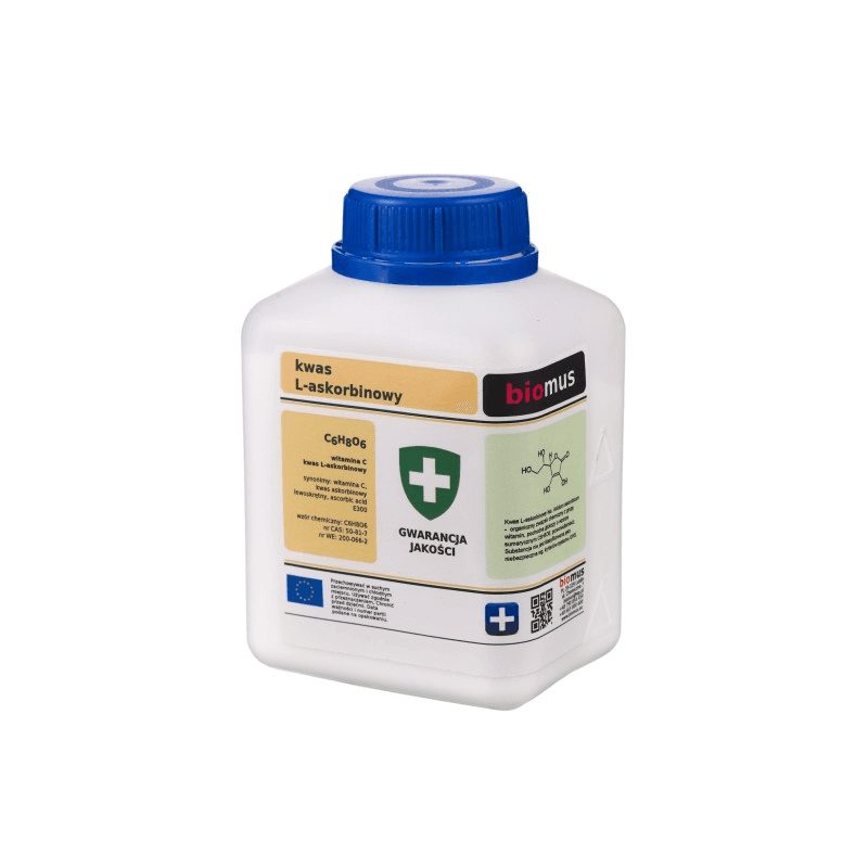 Witamina C Biomus Kwas L-Askorbinowy 250g