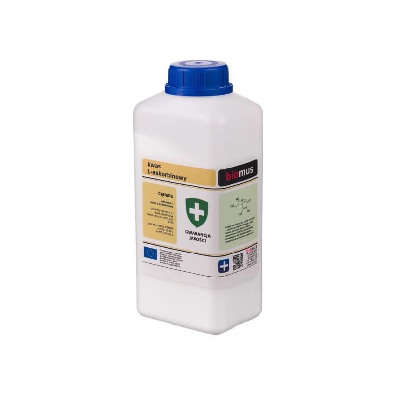 Witamina C Biomus Kwas L-Askorbinowy 500g