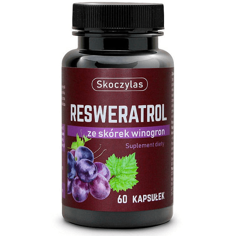 Zdrowe Serce Resweratrol Skoczylas Resweratrol 60kaps