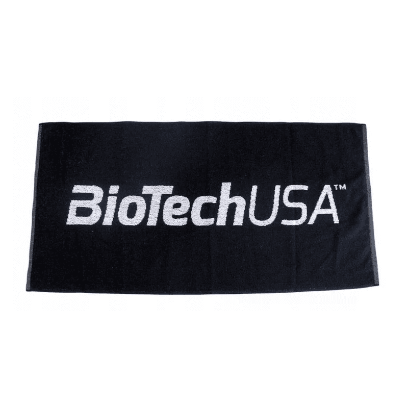Akcesoria Ręcznik BioTechUSA Ręcznik Treningowy 100x50cm Czarny