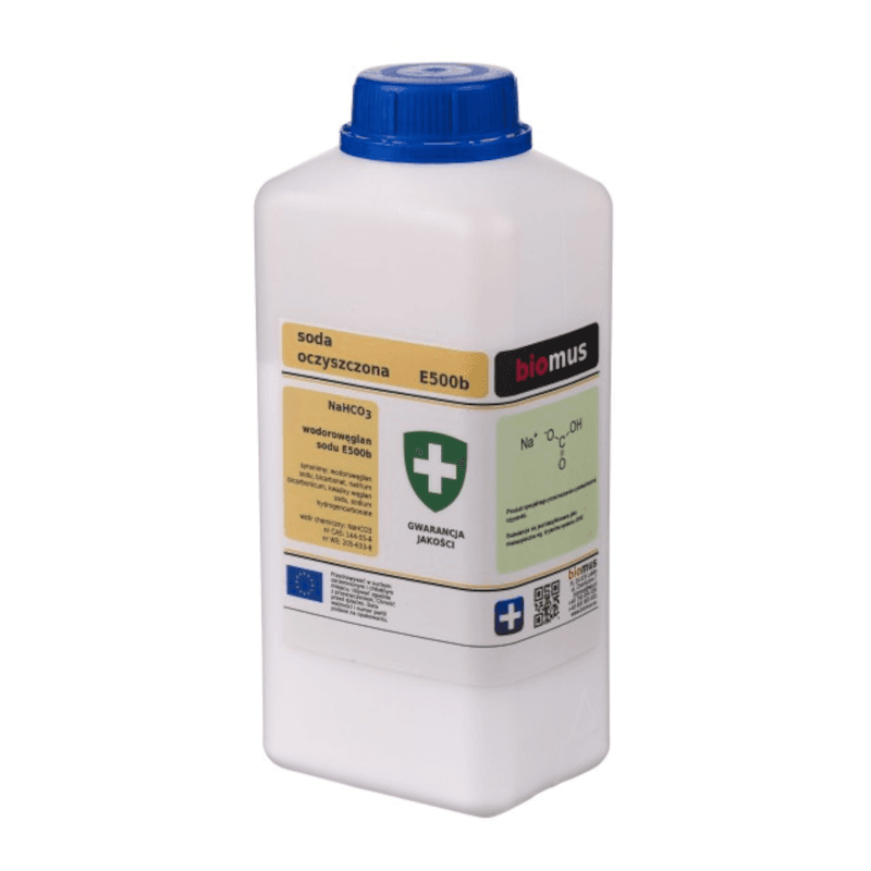 Surowiec zdrowotny Soda Biomus Soda Oczyszczona 1000g