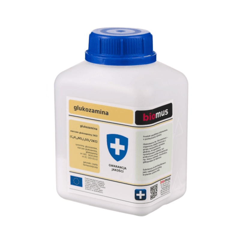 Regeneracja Stawów Glukozamina Biomus Glukozamina 250g