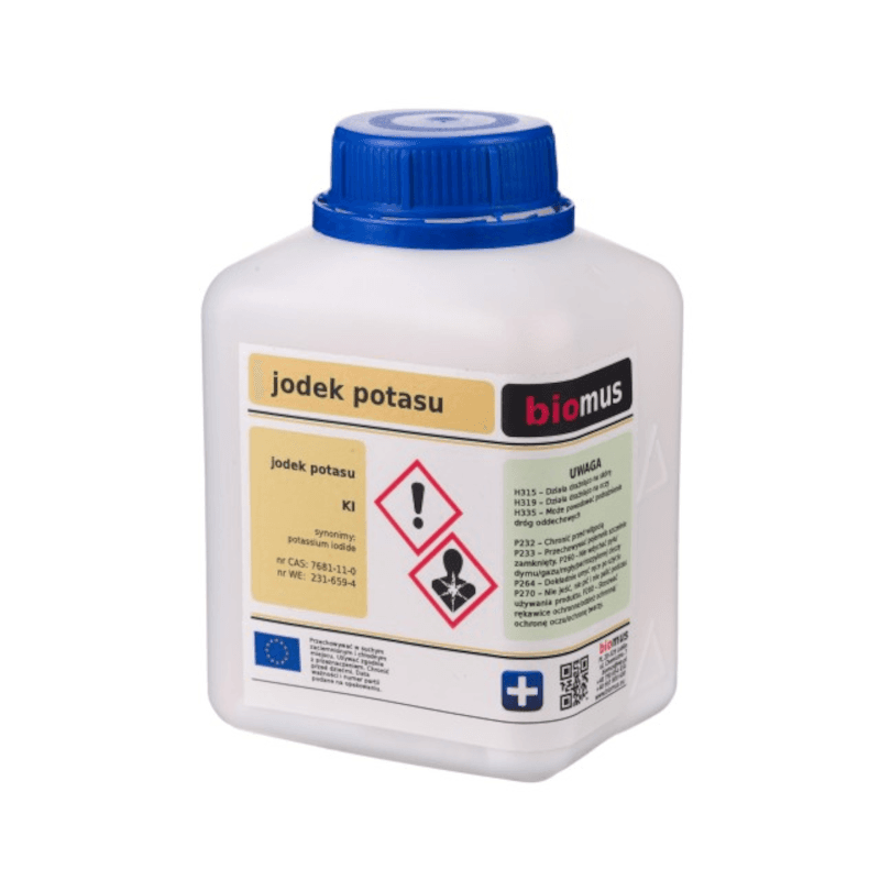 Surowiec zdrowotny Potas Biomus Jodek Potasu 100g