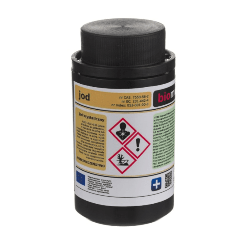 Minerały Jod Biomus Jod Krystaliczny 100g