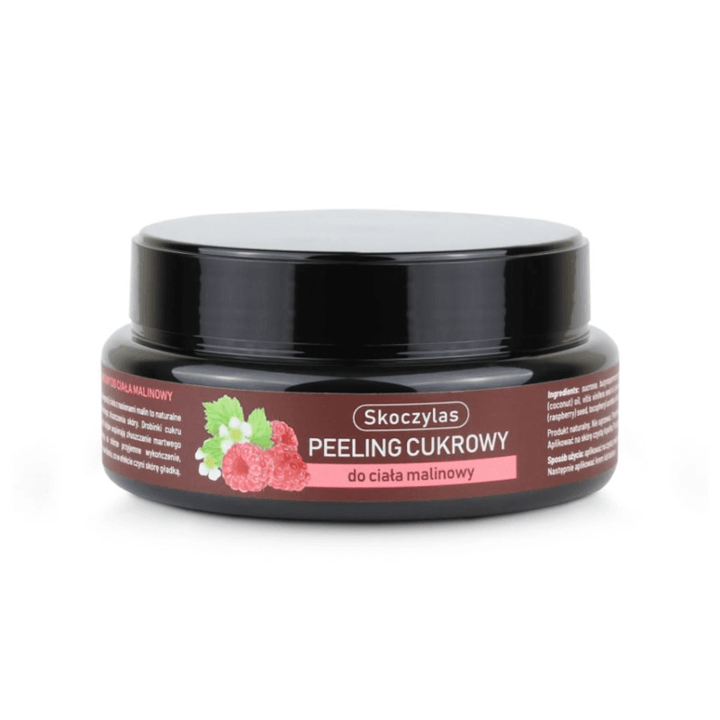 Kosmetyki Peeling Skoczylas Peeling Cukrowy do Ciała 200ml Malinowy
