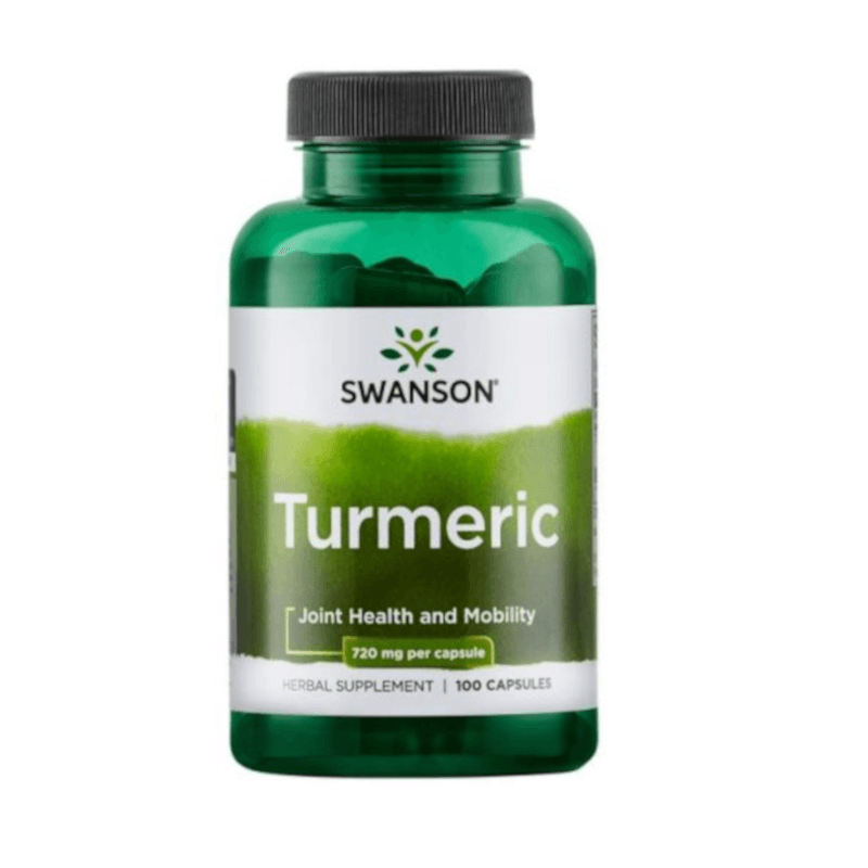 Trawienie Kurkuma Swanson Turmeric 720mg 100kaps