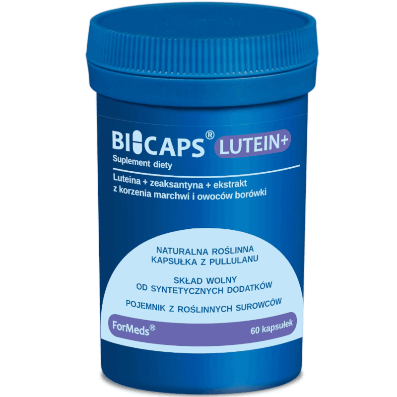 Oczy i Wzrok Kompleks Formeds Bicaps Lutein+ 60kaps