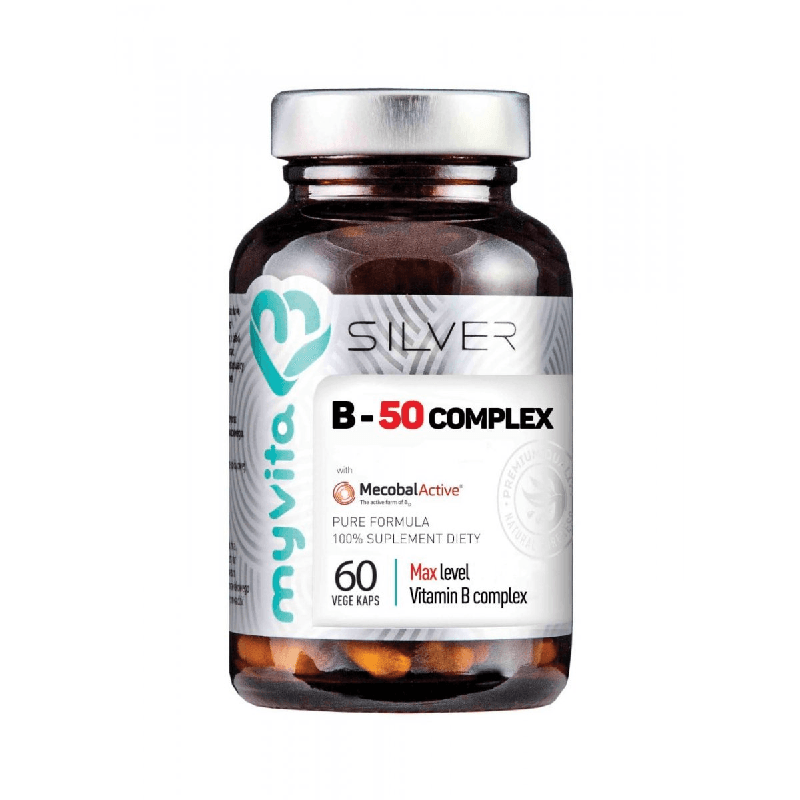 Witaminy B MyVita B-50 Complex 60kaps