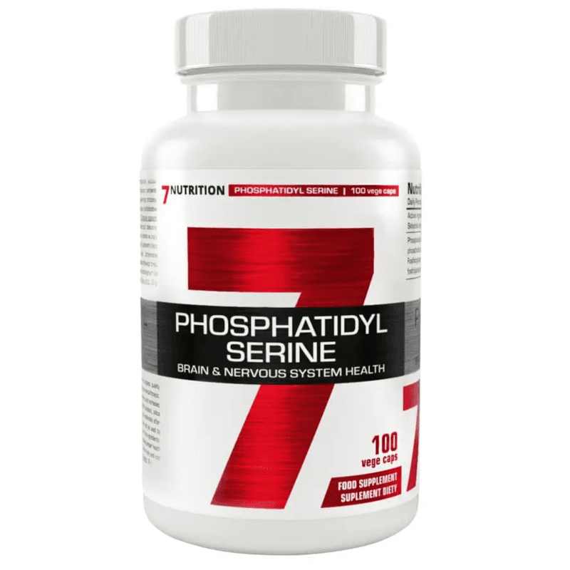Wsparcie Mózgu Fosfatydyloseryna 7Nutrition Phospohatidyl Serine 100kaps